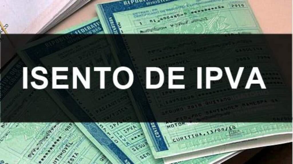 Isenção do IPVA 2022