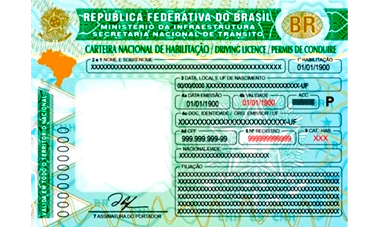 nova CNH brasileira 2024