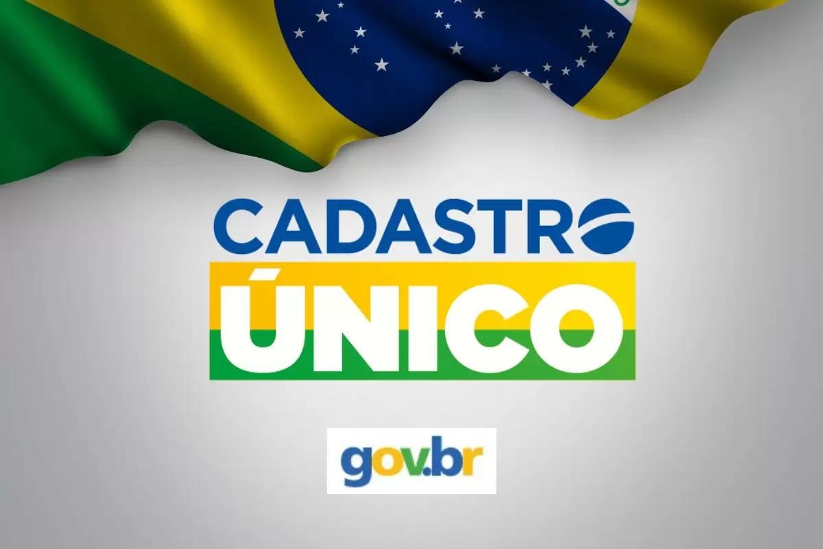 Imagem com a logomarca do CADÚNICO 